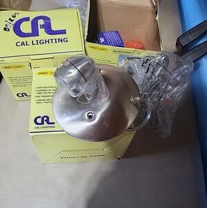 Cal Lighting Orbit Lights (3 total) red/black shades